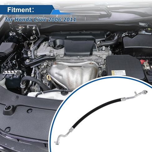 A/C Refrigerant Liquid Hose for Honda Civic 2006-2011 Pressure Hose Air Conditioning Pipe Line No.80311SNVA01 Rubber Iron in Saudi Arabia