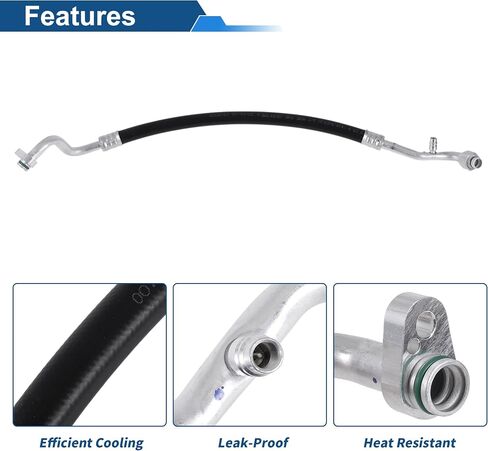 A/C Refrigerant Liquid Hose for Honda Civic 2006-2011 Pressure Hose Air Conditioning Pipe Line No.80311SNVA01 Rubber Iron in Saudi Arabia
