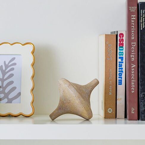 DN DENATION 3 DICK KNOT DECORT ، Beige Travertine Coffee Table Decoration ، Boho Resin Chain Decor in Saudi Arabia
