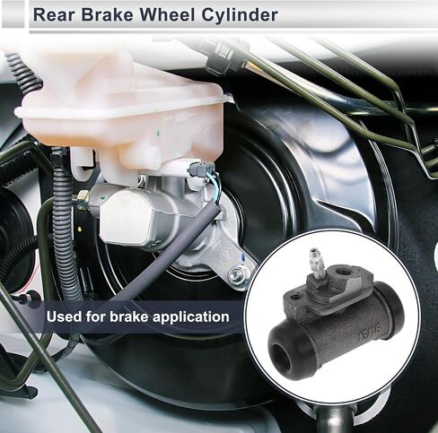 Rear Brake Wheel Cylinder for Toyota Pickup 1985-1990 Durable Drum Brake Cylinder No.4755029265 Aluminum Alloy 1 Pcs in Saudi Arabia