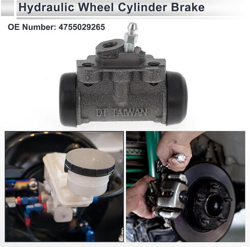 Rear Brake Wheel Cylinder for Toyota Pickup 1985-1990 Durable Drum Brake Cylinder No.4755029265 Aluminum Alloy 1 Pcs in Saudi Arabia