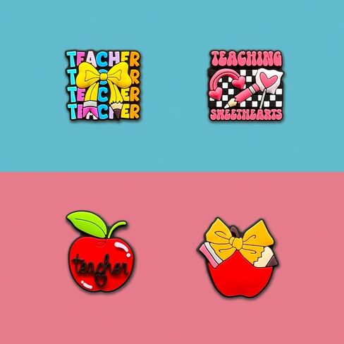 Fitness Flowers Butterfly Plants Jesus Make-up Teacher Motivational Phrases Shoe Charms Fit for Croc Clog Sandals Decoration in Kuwait