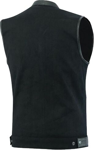 Biker Denim Club Style Vest – Bold & Rugged Look in Saudi Arabia