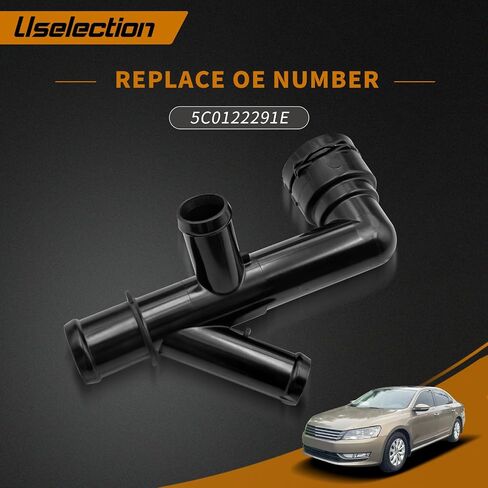 5C0122291E Engine Coolant Hose Connector for VW Jetta Beetle Passat in Saudi Arabia