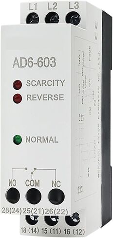 AD6-603 1NO 1NC Multifunctional Phase Sequence Protection Relay AC200-500V Low Power Voltage Relay in Saudi Arabia