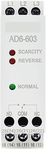 AD6-603 1NO 1NC Multifunctional Phase Sequence Protection Relay AC200-500V Low Power Voltage Relay in Saudi Arabia
