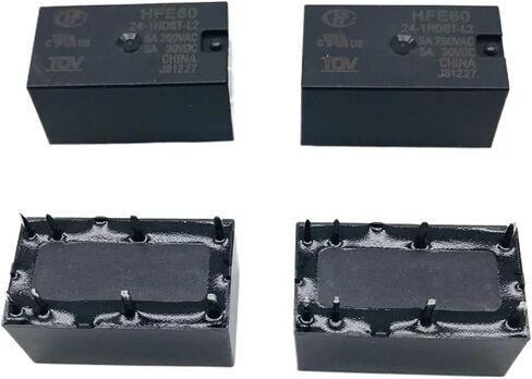 HFE60-24-1HDST-L2 024VDC one on one Off 8-pin Double Coil 5A Magnetic Holding Relay,1PCS in Saudi Arabia