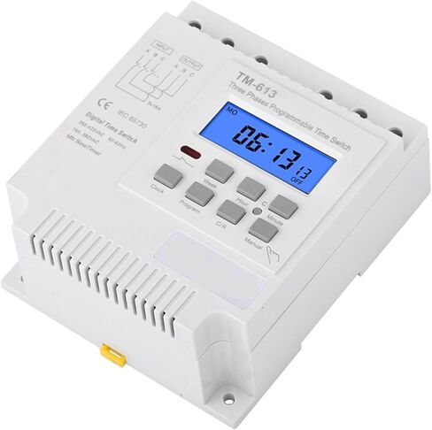 380V 415V 16A Timer Time Switch 7 أيام دليل ترحيل قابلة للبرمجة أسبوعيًا in Saudi Arabia