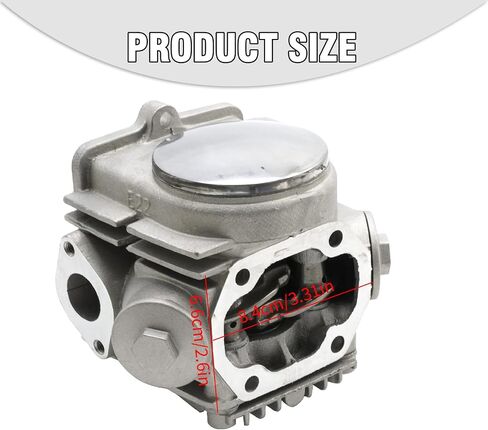 47mm Complete Cylinder Head Kit for 4 Stroke 70cc Engine for ATV Go Kart Dir Bike in Saudi Arabia