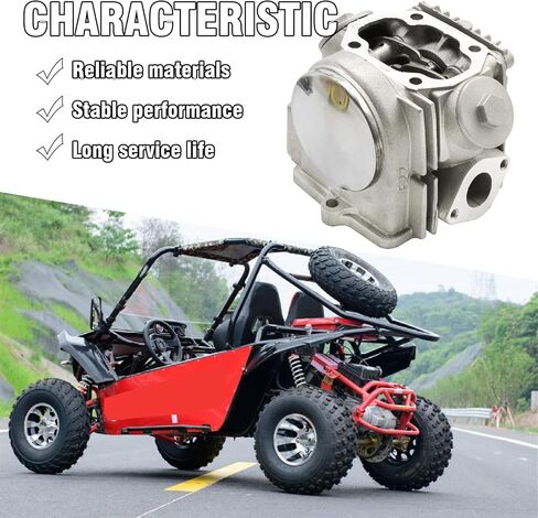 47mm Complete Cylinder Head Kit for 4 Stroke 70cc Engine for ATV Go Kart Dir Bike in Saudi Arabia