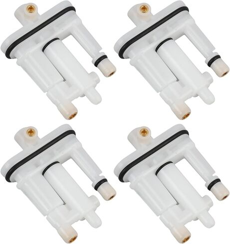 4 Pcs 592792 Carburetor Main Jet Kit Compatible with Briggs Stratton 09P702 Engine, Replacement Jets Replaces Part Number 594060, 596521, 592792, Suitable for Garden Workers, DIY Enthusiasts in Saudi Arabia