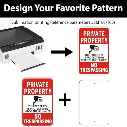 MUXYH 4 Pack White Sign Blanks, 14 x 10 Inches, Sturdy Rust Free Aluminum Metal Signs White Color Blank Sign, Waterproof, Easy Mounting, Indoor or Outdoor Use in Saudi Arabia
