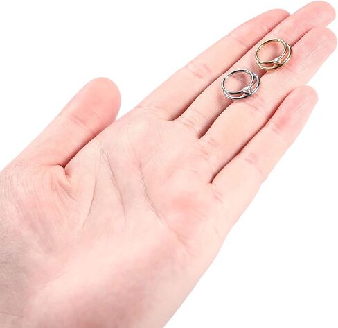 Gagabody Septum Jewelry 16 Gauge أقراط مزدوجة Daith Daith Endring Surgical Steel حلقات الأنف الأنف الطوق Helix Tragus Rook Piercing in Kuwait