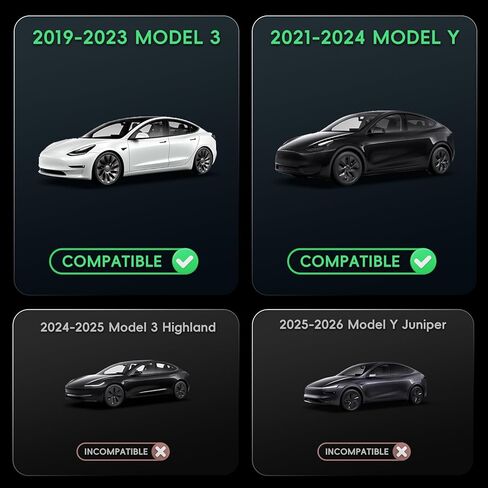 Side Camera Protection Cover for 2024-2025 Model 3 Highland & 2025-2026 Model Y Juniper, Camera Flanks Cover Trim for Tesla Model 3/Y Accessories, ABS Air Flow Camera Vent Cover Exterior Accessories in Kuwait