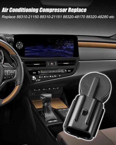 Air Conditioning Compressor Flow Sensor with Snap Ring Fit for Toyota Avalon Camry Highlander RAV4 Sienna Lexus ES300h GS200t RX450h Scion tC Replace 926-818 in Saudi Arabia
