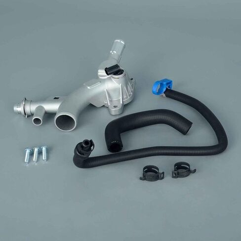 902-846 مبرد ترموستات سائل ترموستات من الألومنيوم مع خراطيم متوافق مع Chevy Cruze و Cruze Limited و Sonic Trax و Buick Encore استبدال OE 55565334 55596898 1511105 in Kuwait
