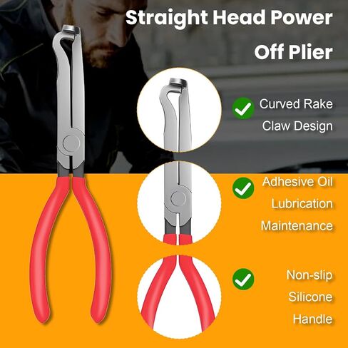 Electrical Disconnect Pliers, 4 Pack Electrical Connector Pliers Set, Automotive Electrical Tools &Connector Removal Tool For Car Fuel Line Petrol Clip Pipe in Kuwait