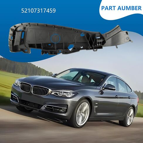 52107317459 Front Seat Track Rail Cover Compatible with 2010-2022 BMW 5 Series F07 F10 F11 G30 G31/6 Series G32/7 Series F01 F02 F03 G11 G12/X5/X6,Support Seat Track Rail Cover Side Bracket (Left) in Kuwait