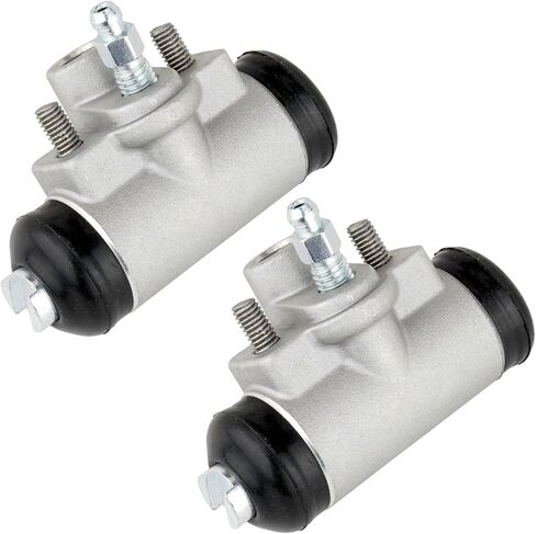 Caltric 2 Rear Wheel Hub Brake Cylinder Compatible with Kawasaki Mule 3010 Kaf620 4X4 2001-2008 in Saudi Arabia