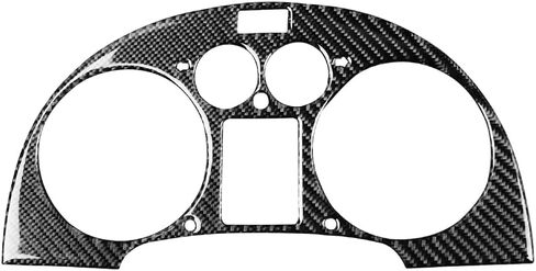 CHCURY1 GUAGE Pod Dashboard Cover Cover Plant Plant Trim Carbon Fiber BLACK COR لـ Audi TT 8N 01-2006 in Kuwait