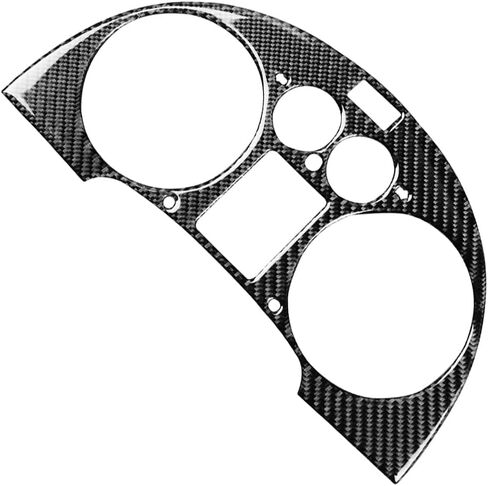 CHCURY1 GUAGE Pod Dashboard Cover Cover Plant Plant Trim Carbon Fiber BLACK COR لـ Audi TT 8N 01-2006 in Kuwait