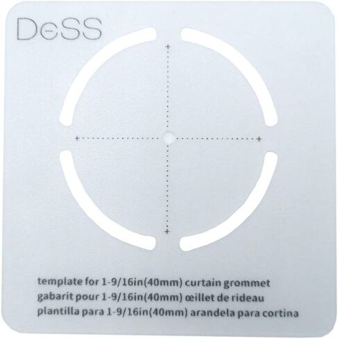 32 Pack Curtain Grommets,DeSS Inner Diameter 1-9/16"(40mm) Curtain Eyelet Rings Nanoscale Low Noise Roman Ring (Matt Silver) in Saudi Arabia
