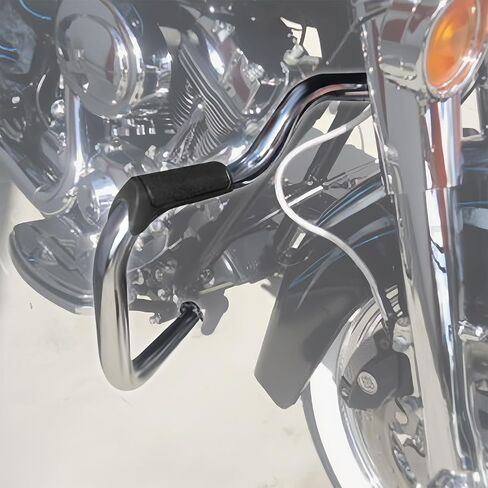 TCMT Engine Guard Guard Bar Fit for Harley Forward Control Models Fat Bod Fat Boy Low Rider Street Bob 2018-2024 Softail Slim Sport Glide 2018-2021 Deluxe Breakout 2018-2020 in Kuwait