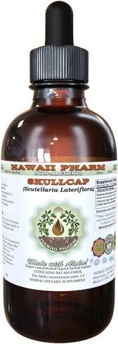 مستخلص سائل خالٍ من الكحول Skullcap ، Skullcap العضوي (Scutellaria lateriflora) مجفف العشبية العشبية العشبية العشبية ، هاواي فارم ، الولايات المتحدة الأمريكية 4 fl.oz in Saudi Arabia