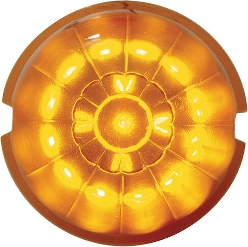 United Pacific 37595B Truck Cab Light ، 17 LED Pathelon ، Amber LED/Dark Amber Lens in Saudi Arabia