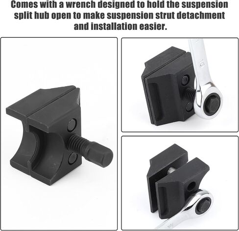 Suspension Strut Spreader Tool, Universal Suspension Strut Split Tool Car Suspension Split Hub Steering Bucket strut Splitter Knuckle Spreader Strut Socket for Ford in Saudi Arabia