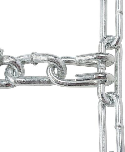 OakTen ATV/UTV Tire Chains with Tensioners, Alloy Steel 4-Link Spacing for Enhanced Traction - Compatible with Tire Sizes 24x13x9 25x10x10 25x11x12 25x12x10 25x10-12 in Saudi Arabia