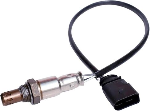 Direct Oxygen Sensor Compatible for Skoda Cars Equivalent to OE 03F906262C 06E906265AE F00HL00361 Improve Fuel Efficiency in Saudi Arabia