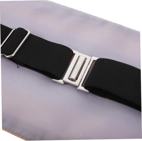 PartyKindom Men القابل للتعديل ساتان cummerbund مع ملحقات أنيقة مقبلات الربط مسبقا لحفلات الزفاف البترات والأحداث الرسمية التصميم المتطور in Kuwait