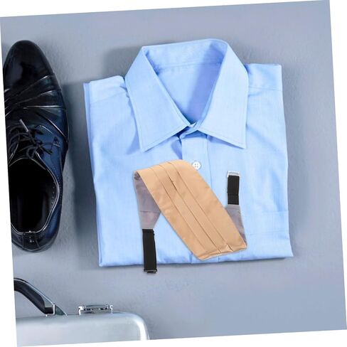 PartyKindom Men القابل للتعديل ساتان cummerbund مع ملحقات أنيقة مقبلات الربط مسبقا لحفلات الزفاف البترات والأحداث الرسمية التصميم المتطور in Kuwait