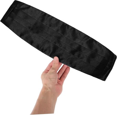 مجموعة الساتان الساتين Cummerbund مجموعة قابلة للتعديل قبل التعادل قبل المربع ومربع جيب لحفلات الزفاف والعروض في المناسبات الرسمية in Saudi Arabia