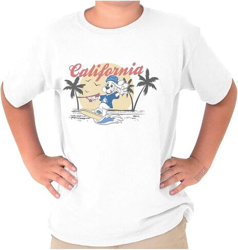 Brisco Brands Slush Puppie California Water Ski Crewneck T قمصان بوي in Saudi Arabia