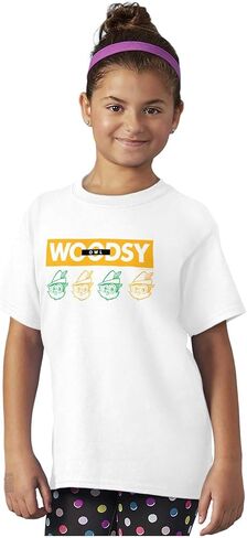 Cool Retro Woodsy Owl Nature Lover Crewneck T Shirts Boy Girl in Saudi Arabia