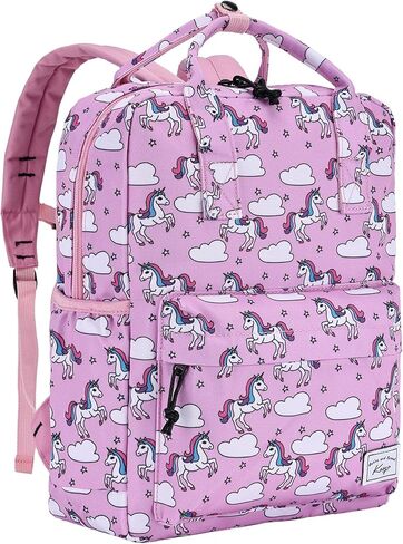 Kasqo Kids Backpack, Lightweight Toddler Backpack Children Bookbag for Preschool Kindergarten with Chest Strap in Kuwait