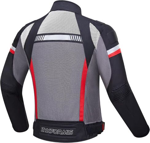 Summer Motorcycle Jacket, Breathable Mesh Motorcycle Riding Jacket For Men With CE Armored in Kuwait