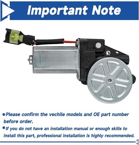 Power Window Lift Motor Front and Rear Side Compatible with Toyota 4Runner Camry Celica Corolla Tacoma, Chevrolet Prizm Geo, Lexus LX450, Mitsubishi, Suzuki, Replace 8572012080, 742-600 in Saudi Arabia