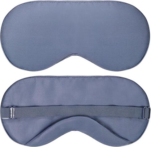 100% Tencel Eye Mask - Sleeping Mask, Sleep Eye Mask Men, Light Blocking Sleep Masks for Women, Sleep+mask Eye Shade Cover for Travel, Night Eye Masks Sleep Blindfold Eye Pillow Blackout Black Eyemask in Saudi Arabia