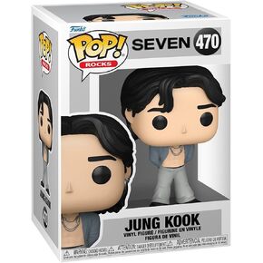 فونكو بوب! الصخور: BTS - Jung Kook - (Seven) - Finyl Figure - فكرة الهدية - البضائع الرسمية - ألعاب للأطفال والكبار - مراوح الموسيقى - نموذج لجامعي وعرض in Kuwait