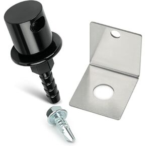 Remote Mount Fuel Tank Vent Valve Kit, 5/16" Barb Rollover Check Valve with Bracket, Detachable Vent Line Replacement, Compatible with 19-174 Upgrade – White in Saudi Arabia