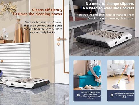 Automatic Shoe Cleaner Machine - Rechargeable Induction Polisher, Fully Automatic Battery-Powered Sole Cleaning System in Saudi Arabia