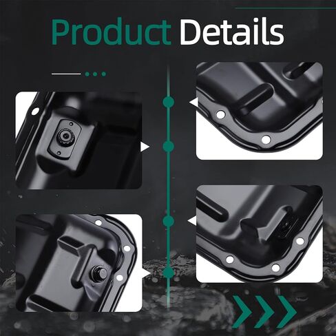 SUMP Lower Engine OIL PAN مع قابس وتصريف ، لتويوتا كورولا/المصفوفة/بريوس ، من أجل SCION XD 2008-2014 ، لـ IM 2016 ، L4 1.8L ، OE#264-324 ، 12101-37010 ، 12102-37010 ، OS30829،65263 in Kuwait