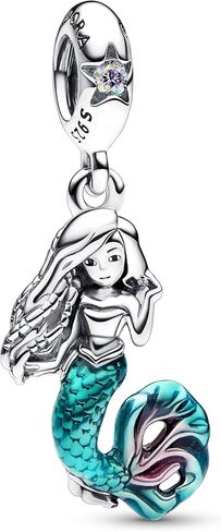 Pandora Disney The Little Mermaid Ariel Dangle Charm 792695C01 in Saudi Arabia
