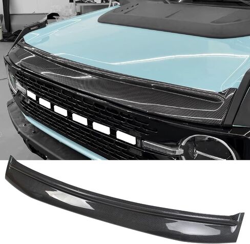 Bug Shield Hood Deflector with Light for Ford Bronco 2021-2024 2/4 Door Amber Light Bug Deflector Hood Protector in Saudi Arabia