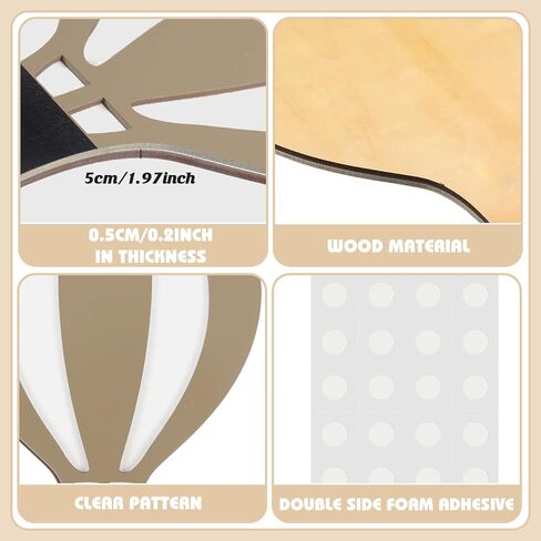 Soaoo 9 Pcs Jungle Animal Woodland Decor Safari Nursery Wall Art Animal Theme Wall Decor Jungle Theme Nursery Decor for Baby Girls Boys Toddler Bedroom Playroom Classroom Decorations in Kuwait