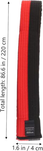 6pcs Comfort Fit Taekwondo Belt Karate Belt for Adults Boys and Girls Martial Arts Practice in Saudi Arabia