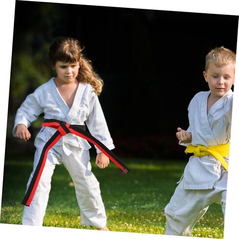 6pcs Comfort Fit Taekwondo Belt Karate Belt for Adults Boys and Girls Martial Arts Practice in Saudi Arabia